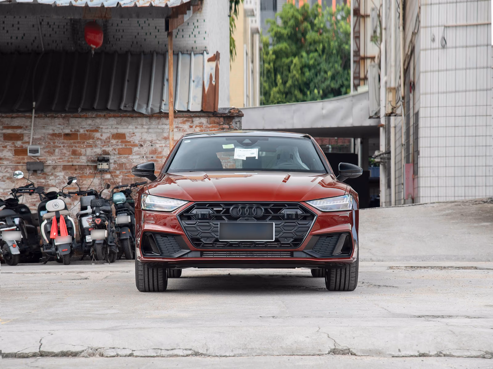 Audi A7 Sportback — второй фронтальный ракурс