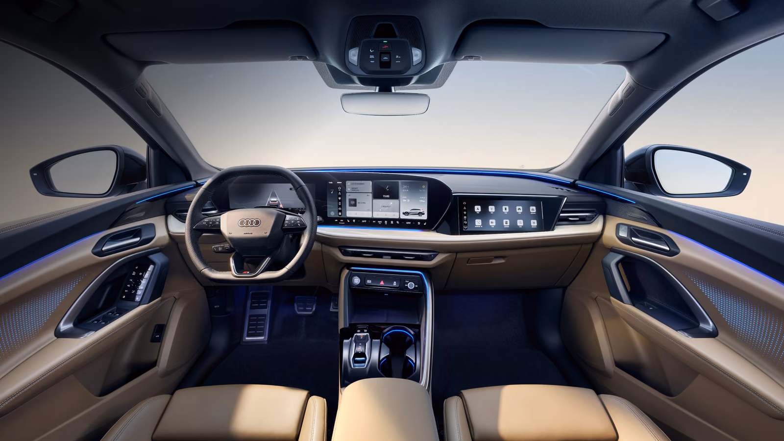 Цифровой кокпит нового Audi Q5L