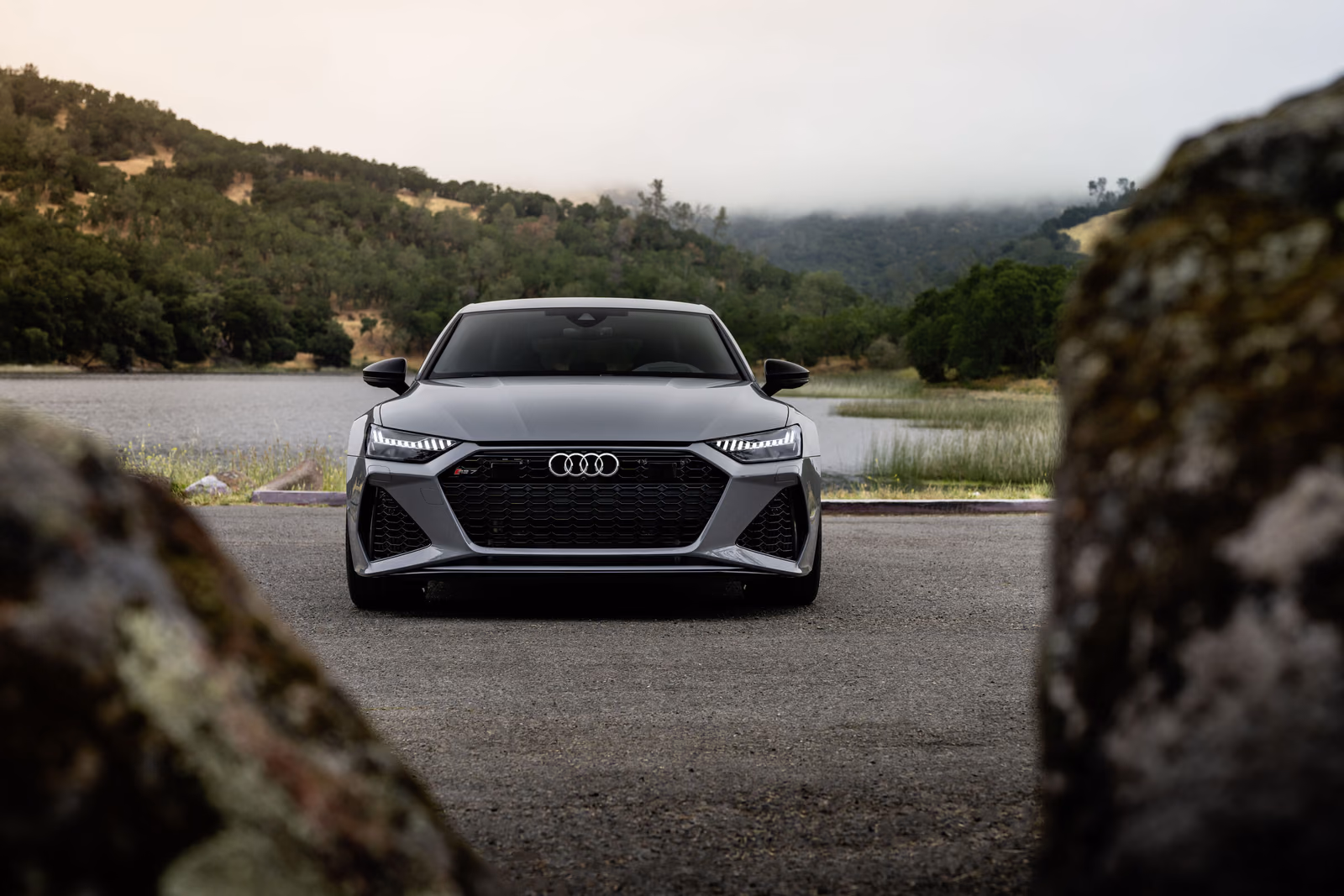 Audi RS 7 Sportback performance — вид строго спереди