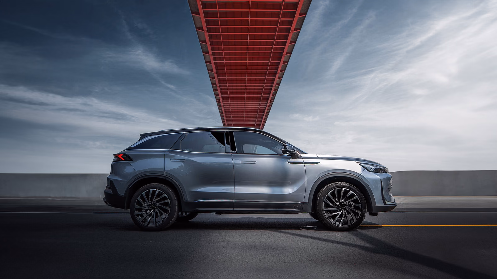 BAIC Beijing X7 — профиль справа