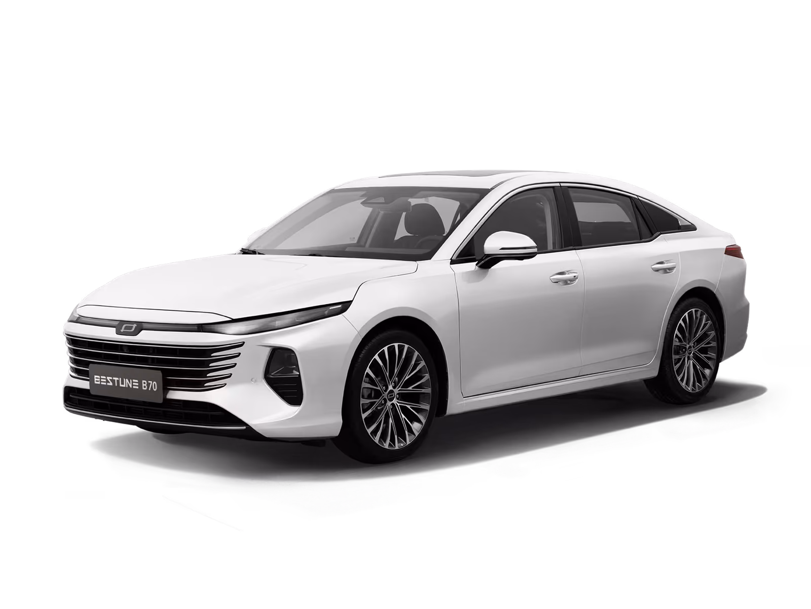 Bestune B70 — белый цвет кузова