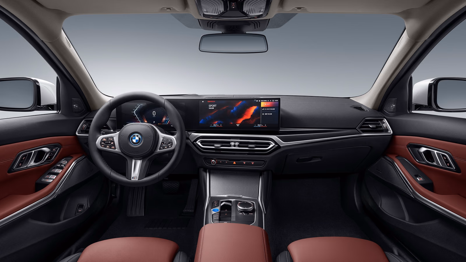 BMW i3 — передняя панель и руль