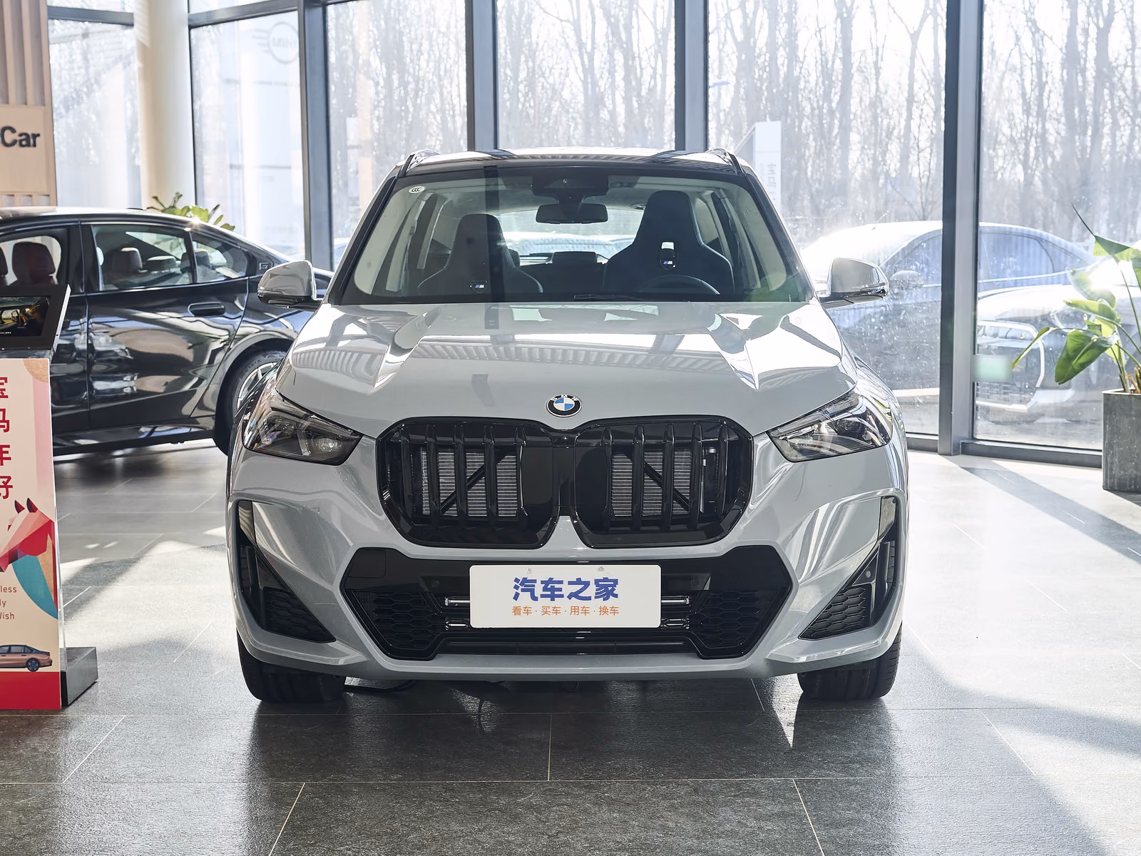 BMW X1 xDrive25Li — вид строго спереди