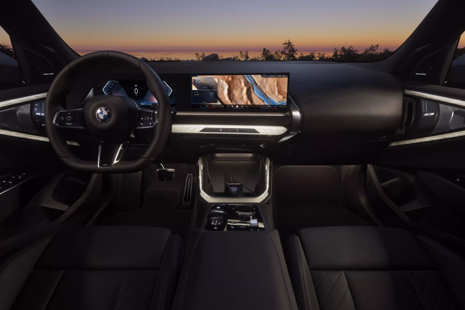 Водительское место BMW X3