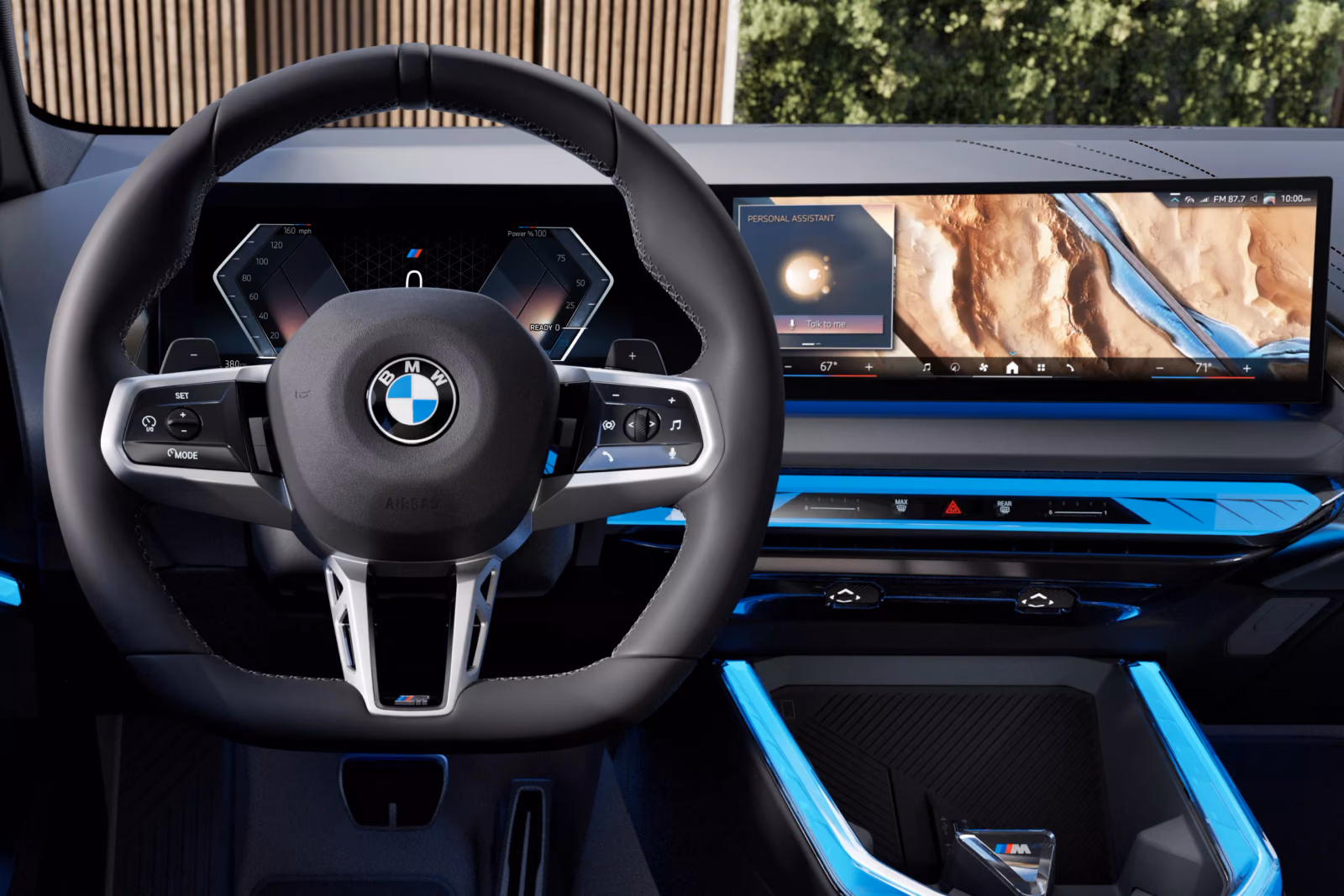 Руль и экраны BMW X3