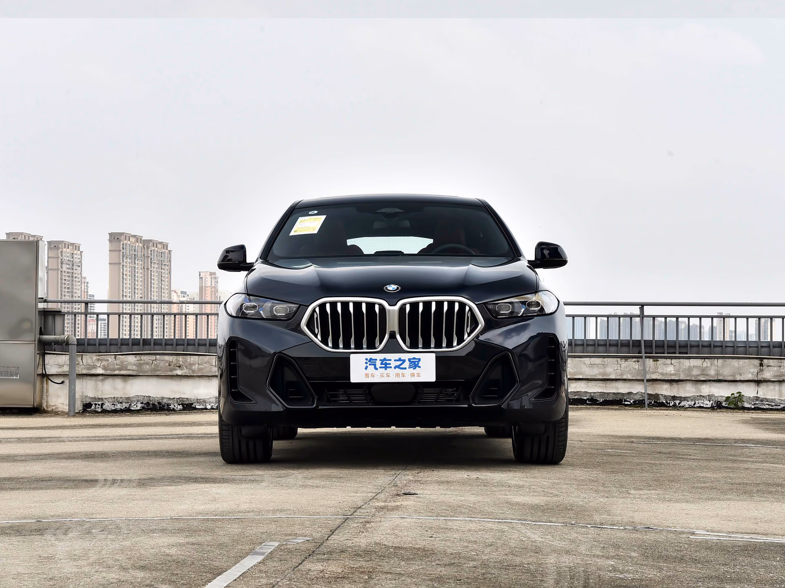 BMW X6 xDrive40i M Sport — вид строго спереди