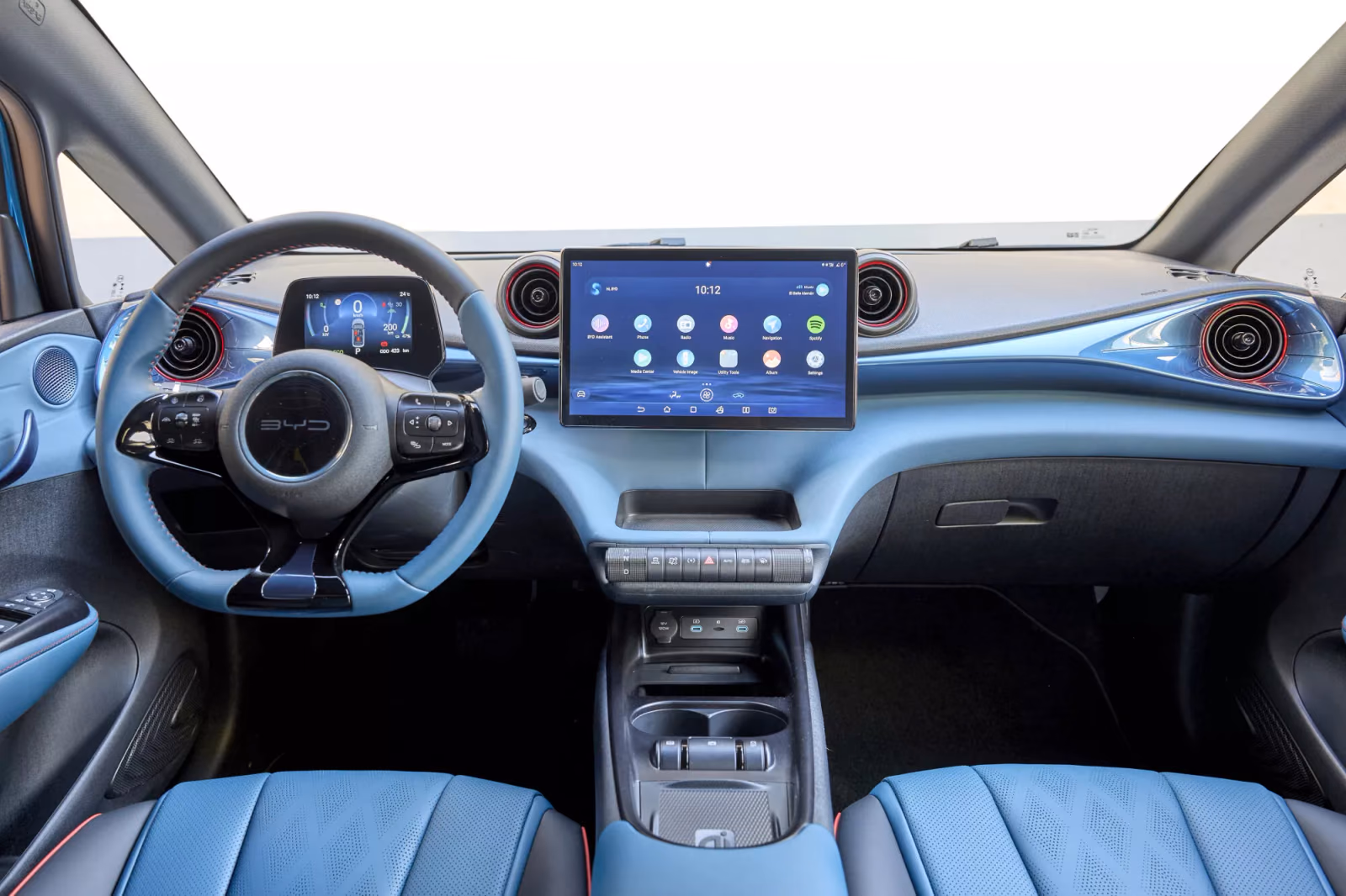 Водительское место BYD Dolphin