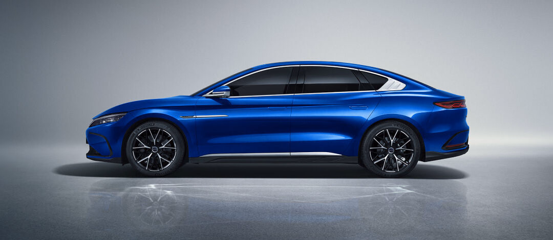 Спортивный профиль кузова BYD Han
