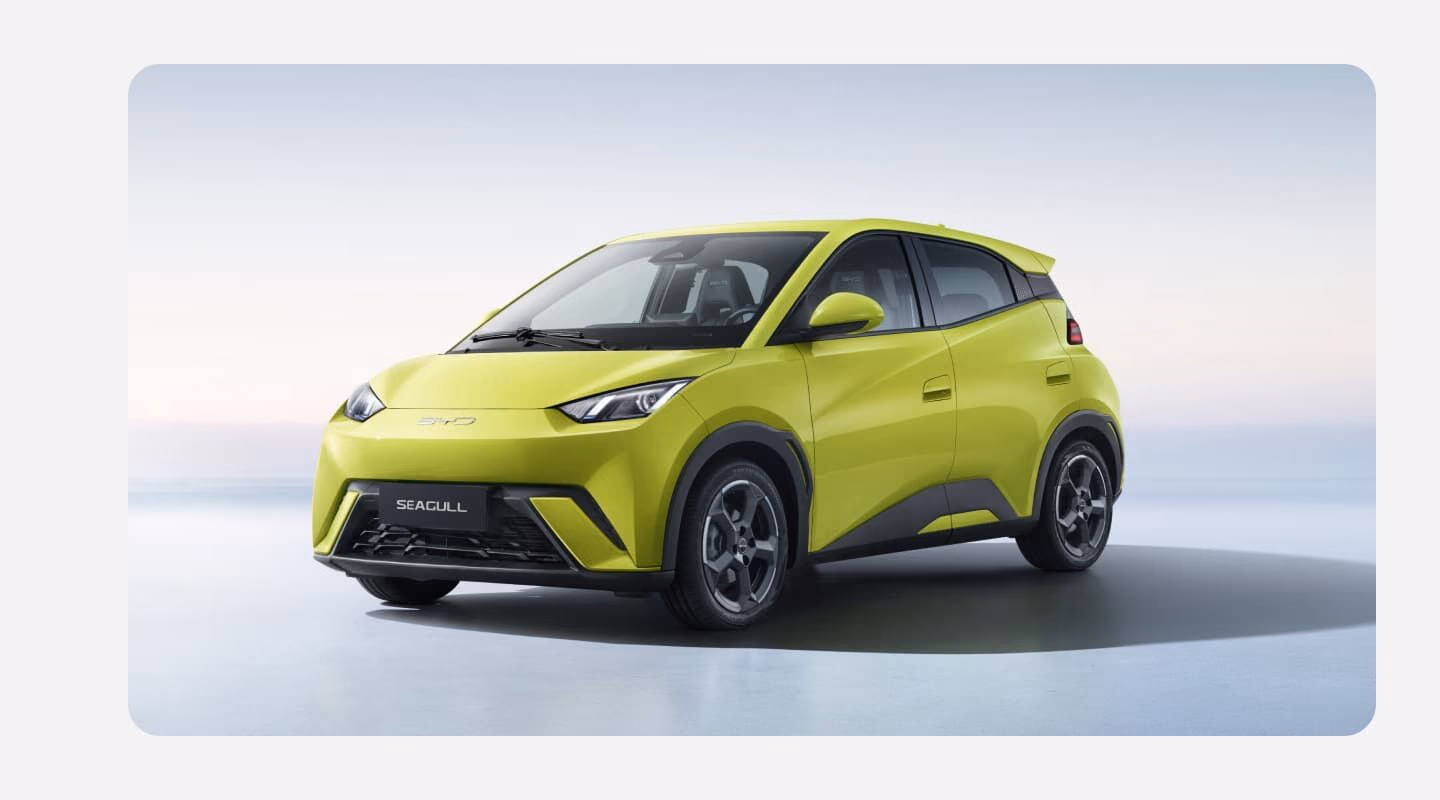 BYD Seagull, передний боковой ракурс