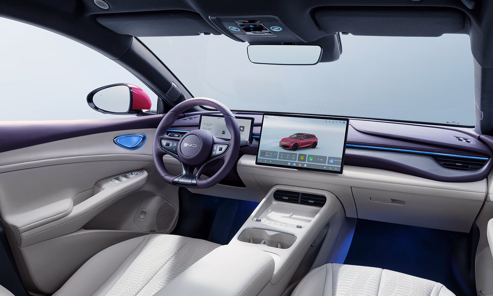 BYD Seal 06 GT — передняя панель и центральная консоль