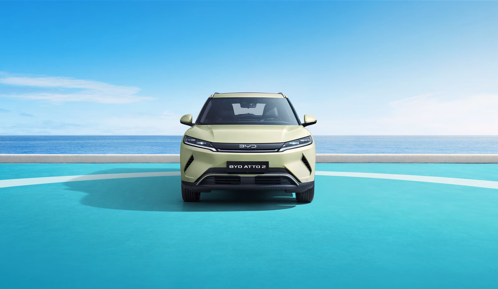 BYD Yuan UP, вид спереди