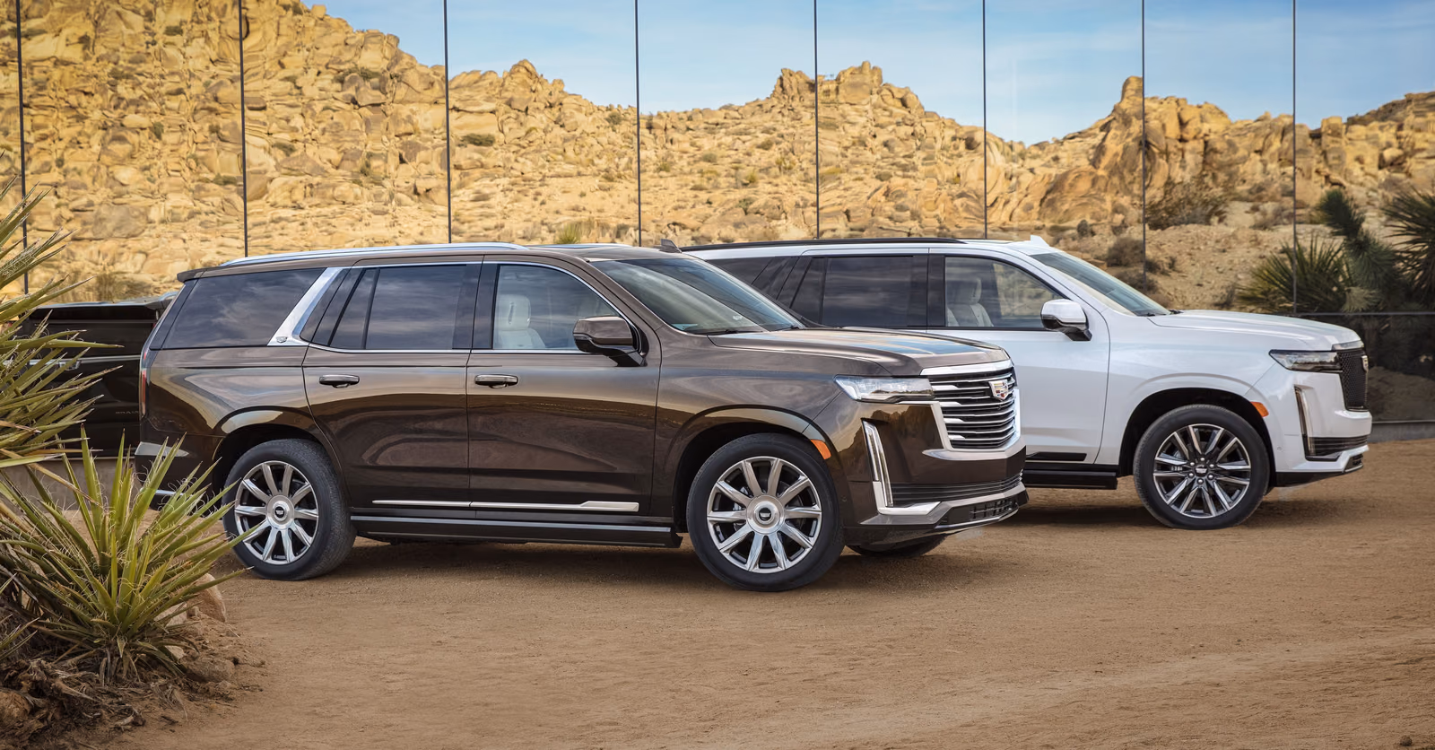 Cadillac Escalade — на природе