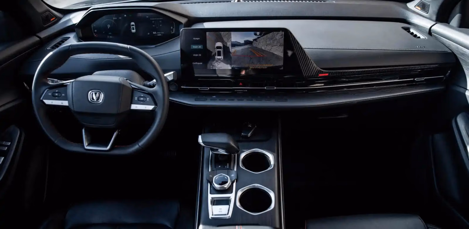 Центральная консоль Changan CS55 Plus