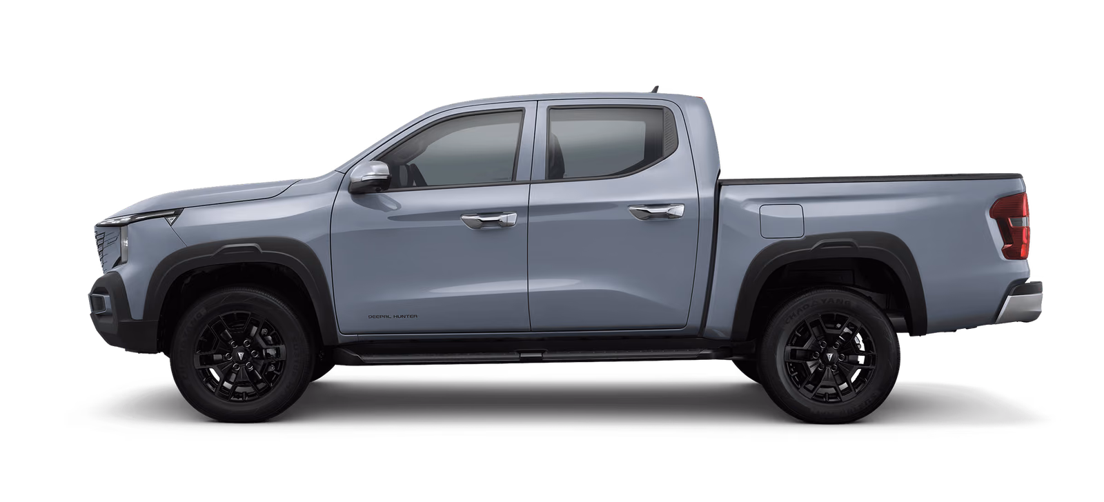 CHANGAN HUNTER серого цвета в профиль
