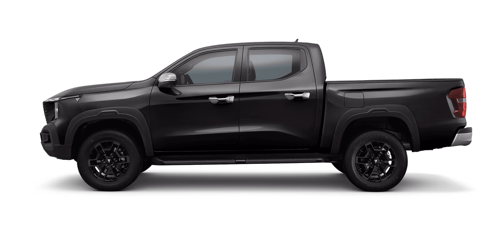 CHANGAN HUNTER чёрного цвета в профиль