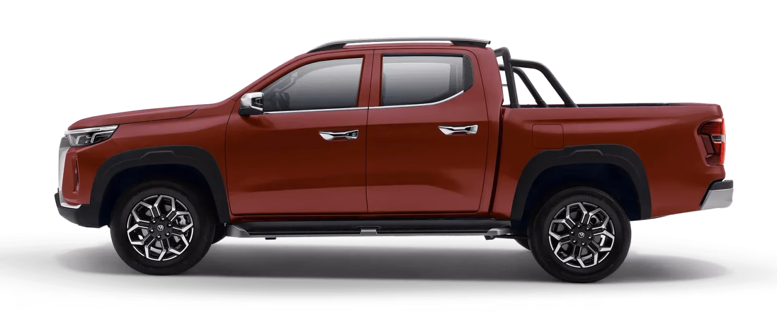 CHANGAN HUNTER красного цвета в профиль