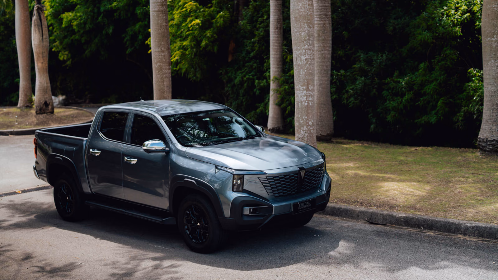 Задний ряд Changan Hunter, светлая отделка