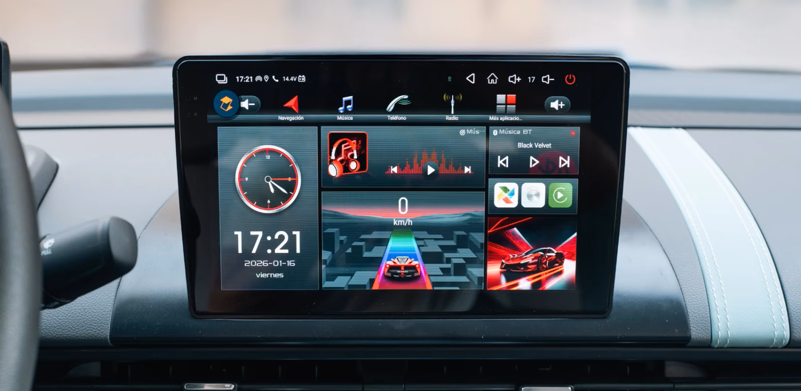 Мультимедийный экран Changan Lumin
