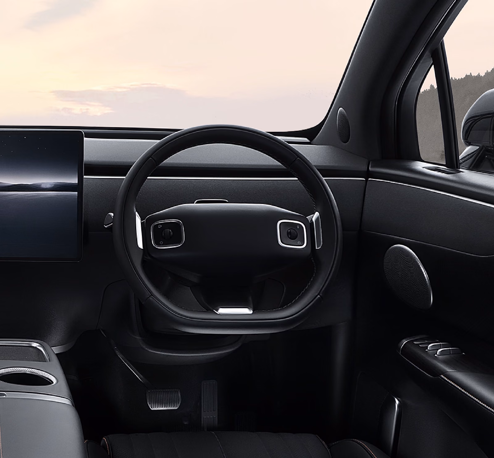 Руль и панель управления Changan Nevo E07