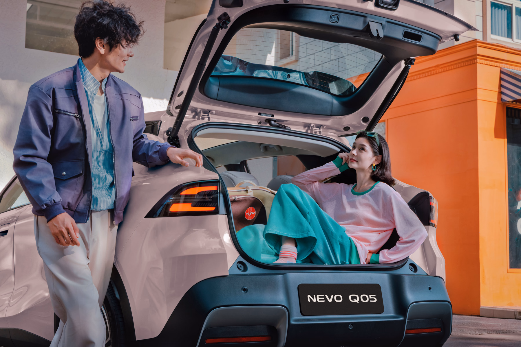Открытый багажник Changan Nevo Q05