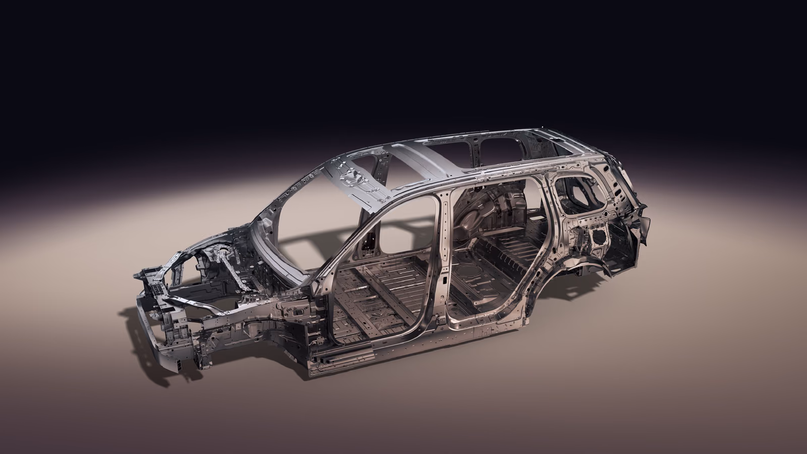 Chery Fulwin T11 — силовой каркас кузова