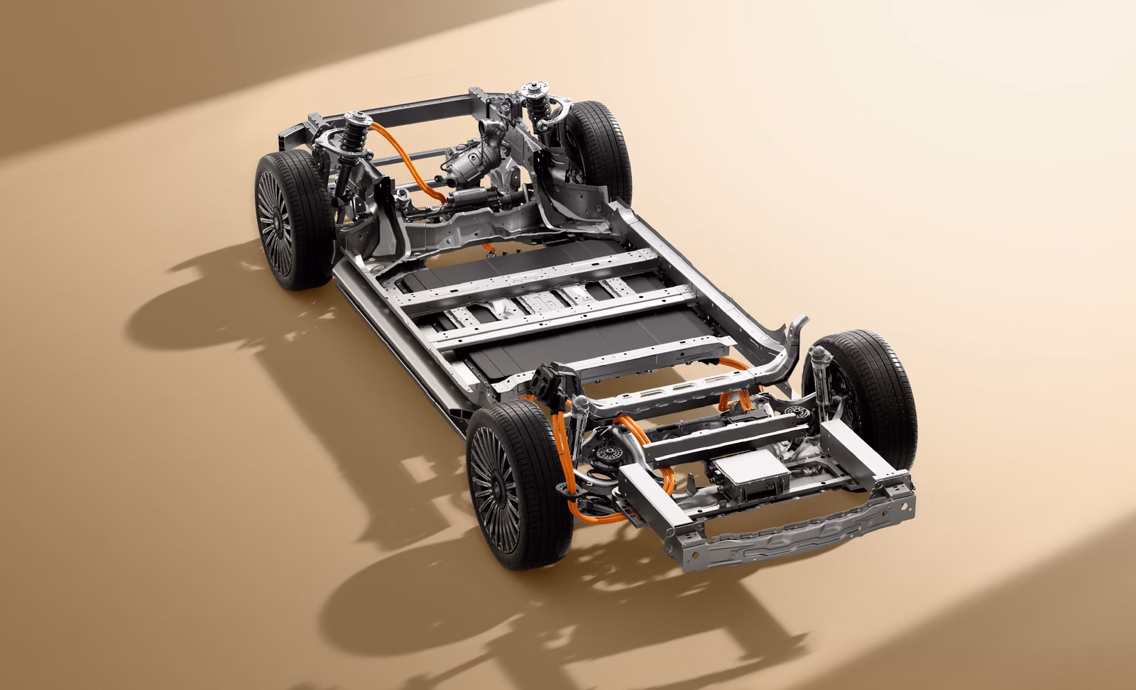Chery Fulwin T11 — шасси и тяговая батарея
