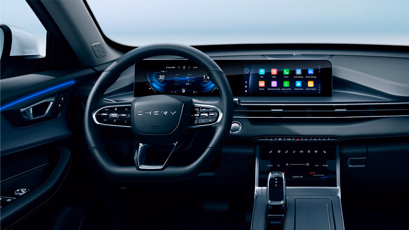 Водительское место Chery Tiggo 4