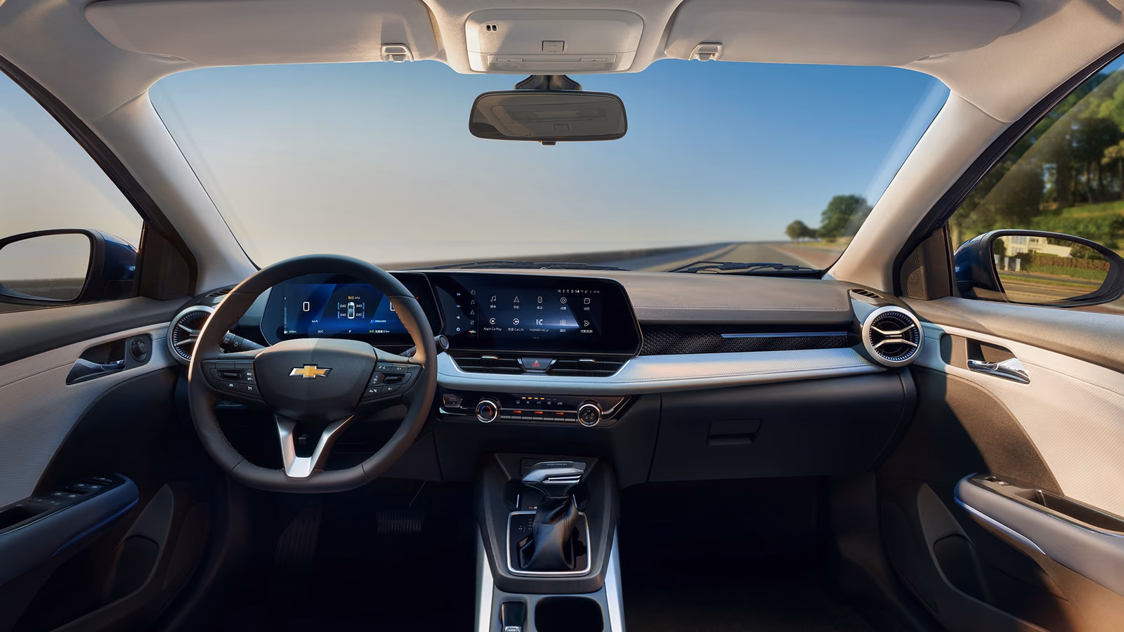 Chevrolet Monza — передняя панель и руль
