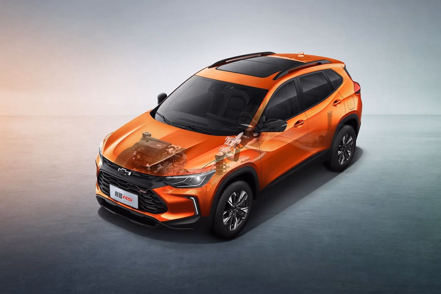 Chevrolet Tracker — на природе