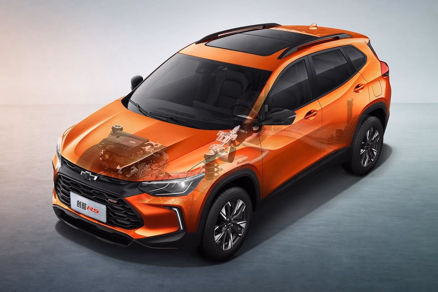 Chevrolet Tracker — в студии