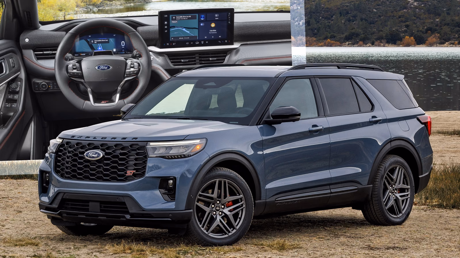 Ford Explorer — вид сбоку