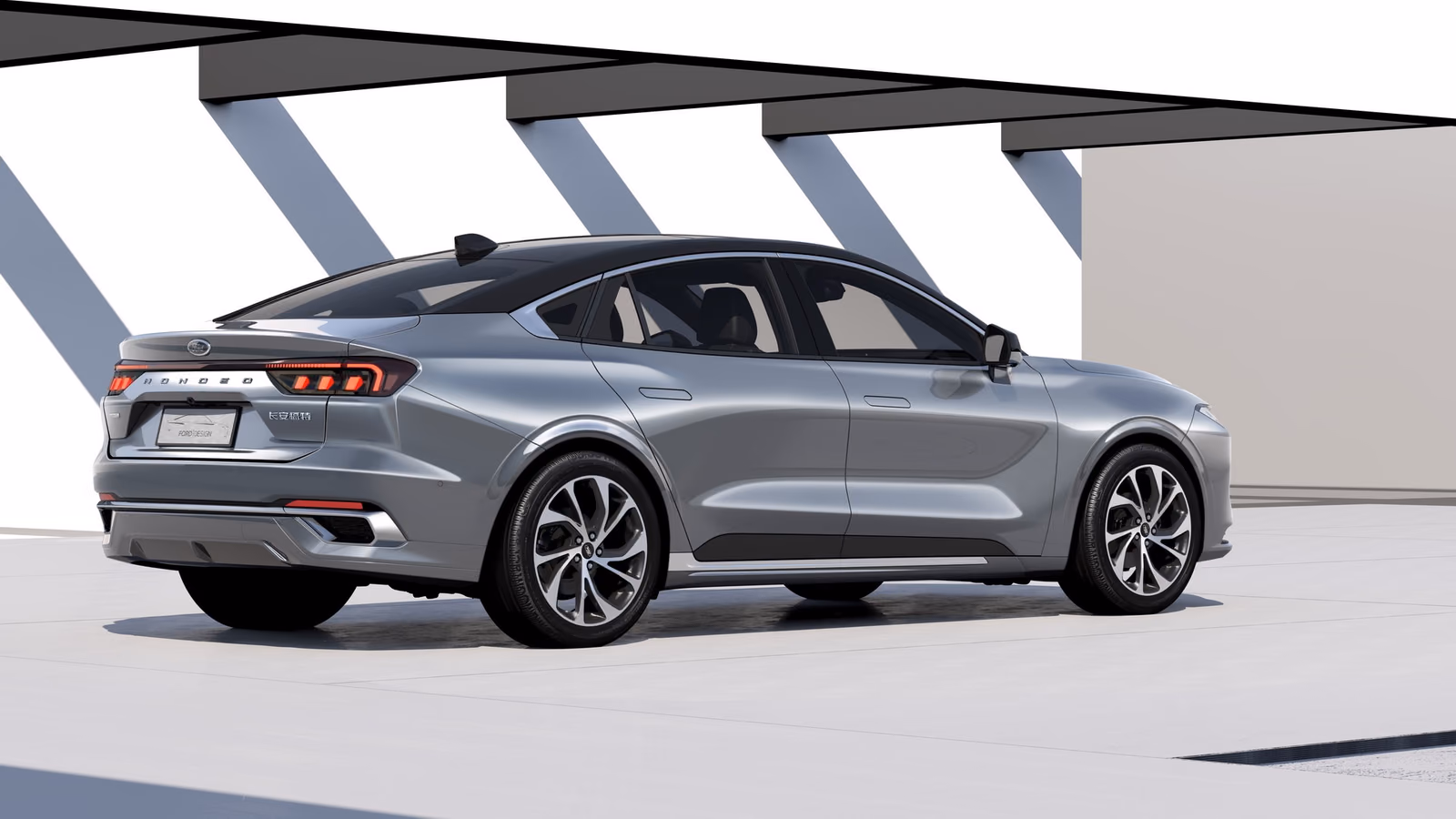 Ford Mondeo — вид сзади