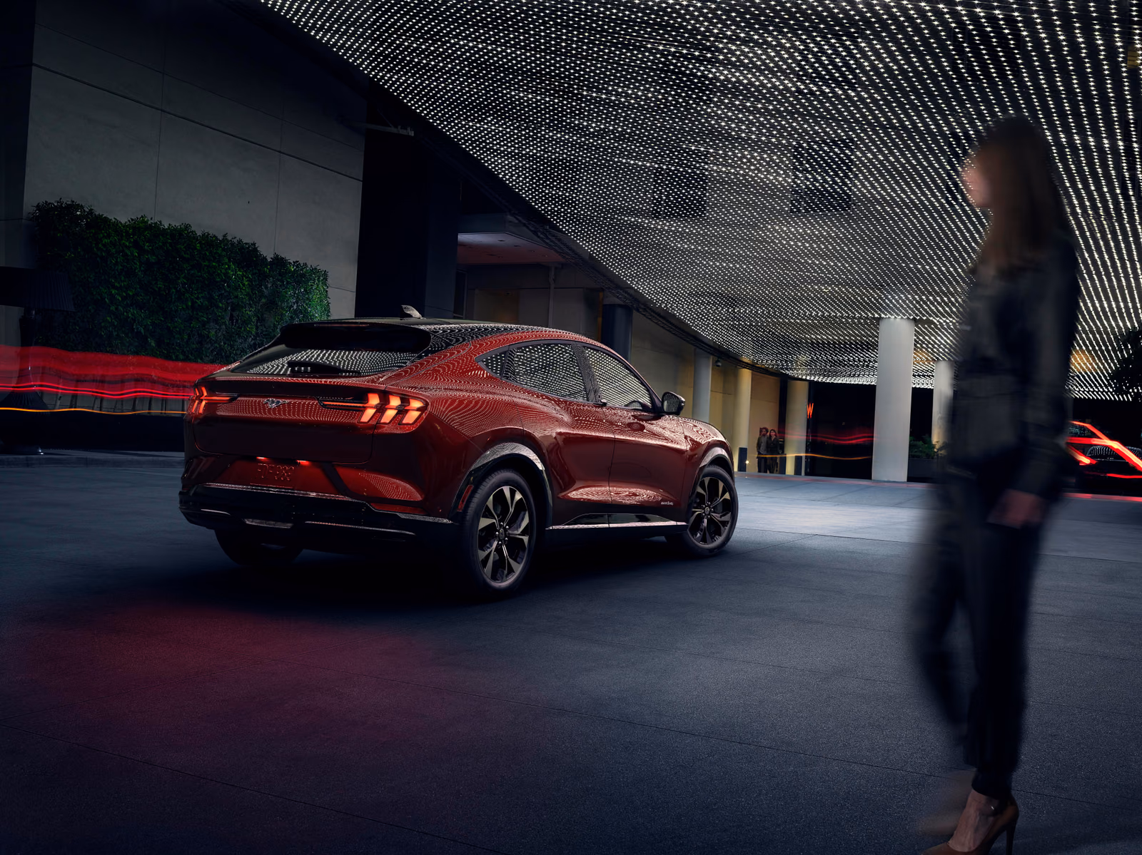 Ford Mustang Mach-E — крупный план кузова