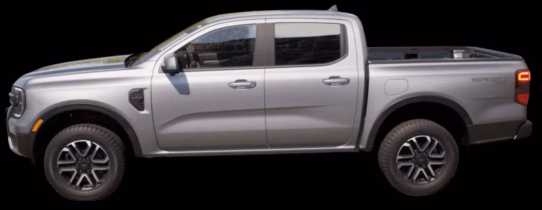 Ford Ranger — вид спереди