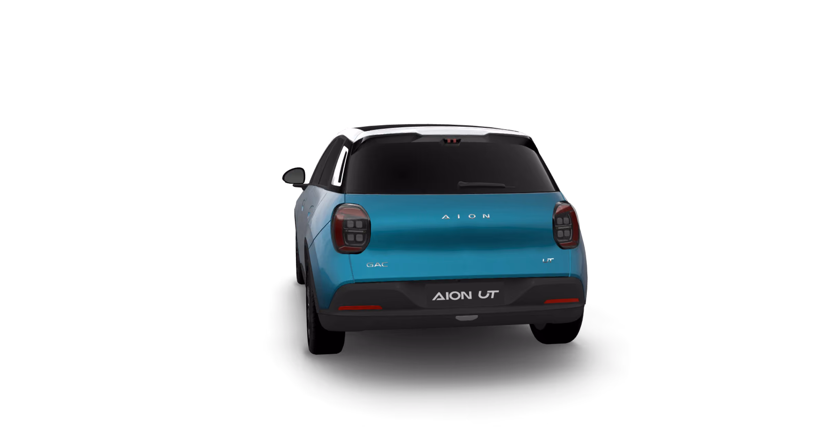 GAC Aion UT — студийный вид строго сзади