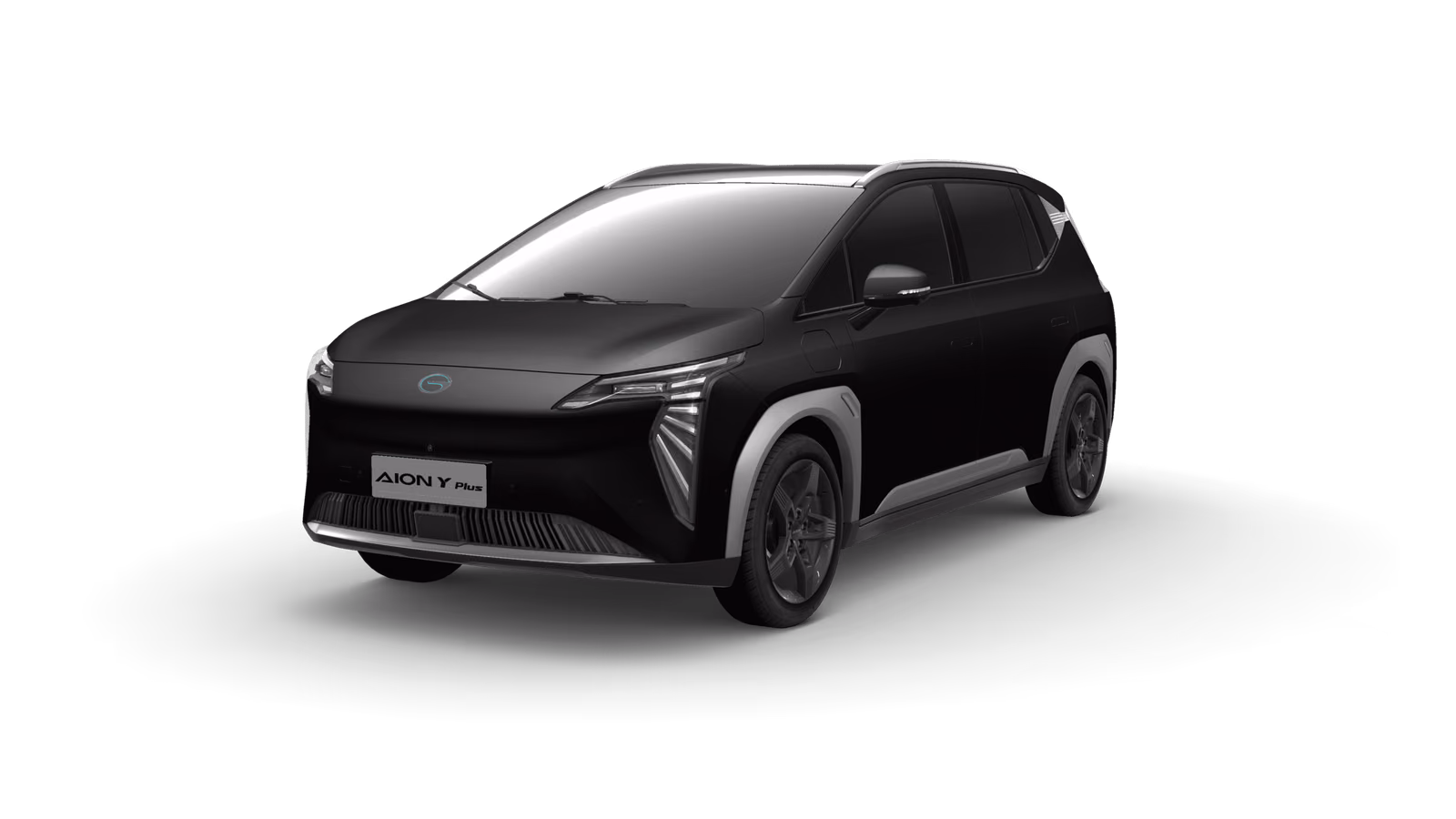 Чёрный GAC Aion Y Plus в студии