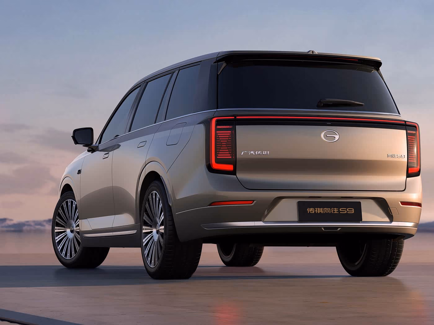 GAC S9 2025 — вид сзади в три четверти