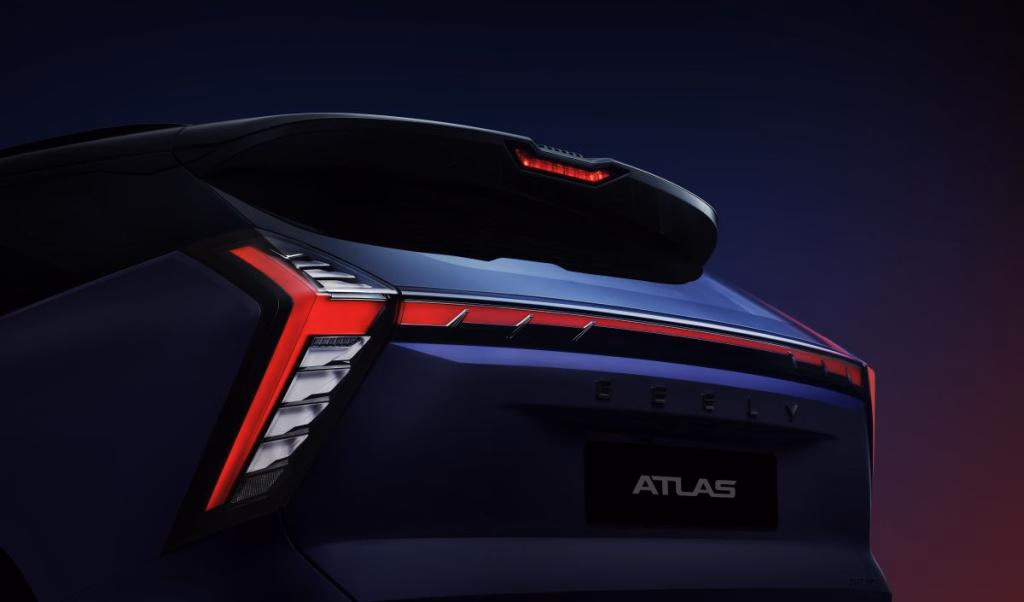 Задние светодиодные фонари Geely Atlas
