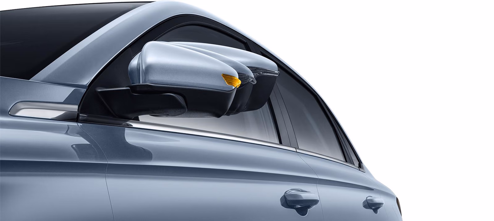 Корпус зеркала и боковая линия Geely Emgrand