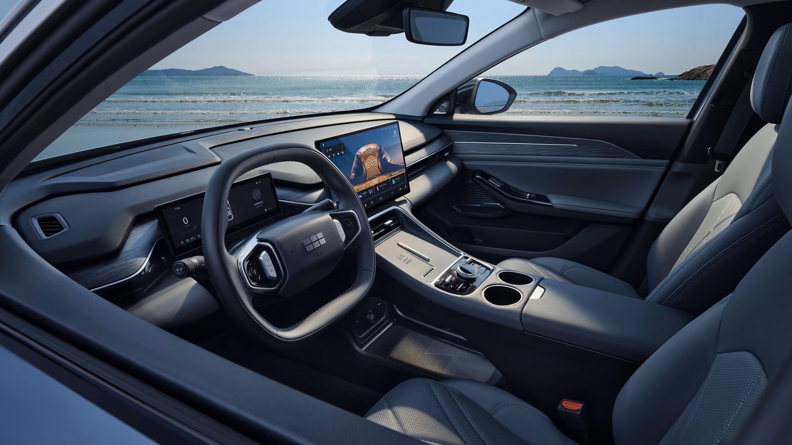 Кокпит Geely Galaxy L6