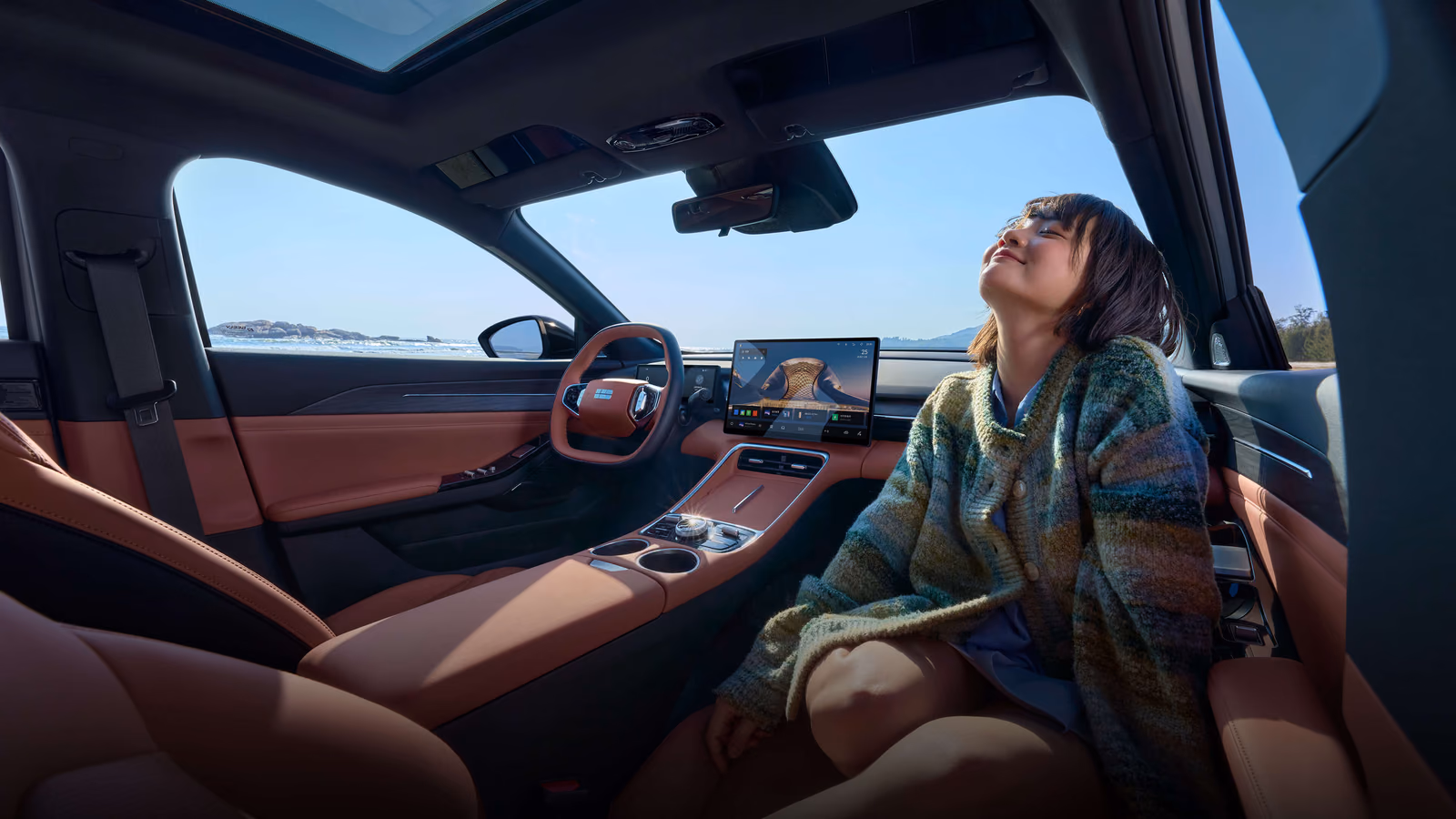 Водительское место Geely Galaxy L6