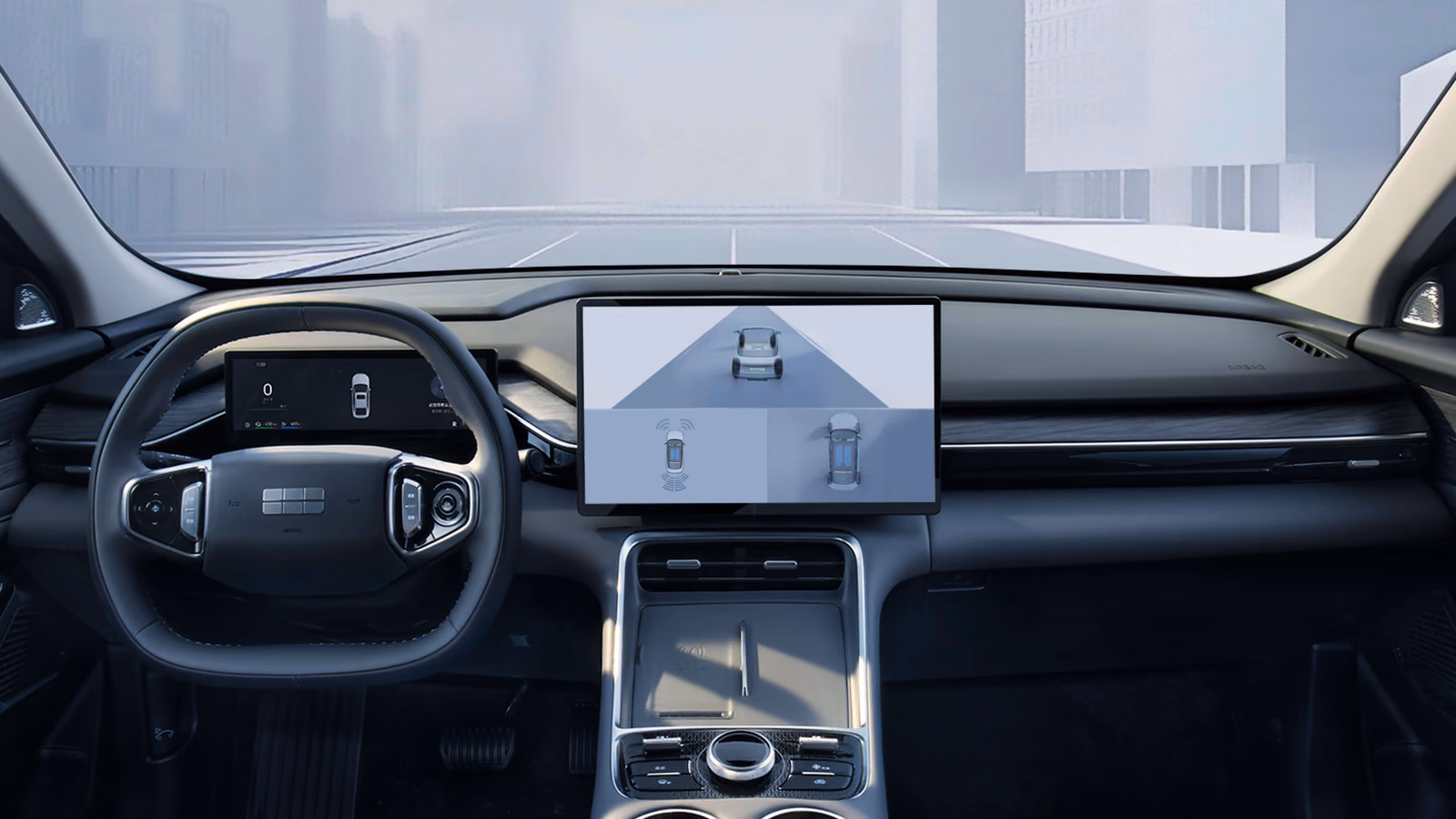 Руль и приборная панель Geely Galaxy L6