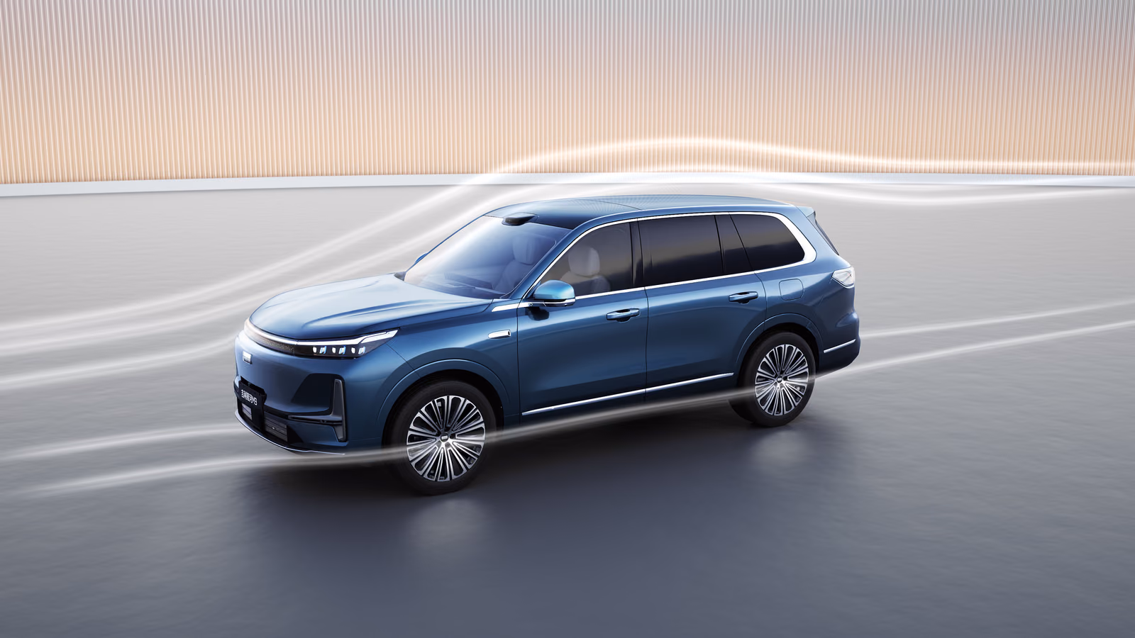 Geely Galaxy M9 в движении