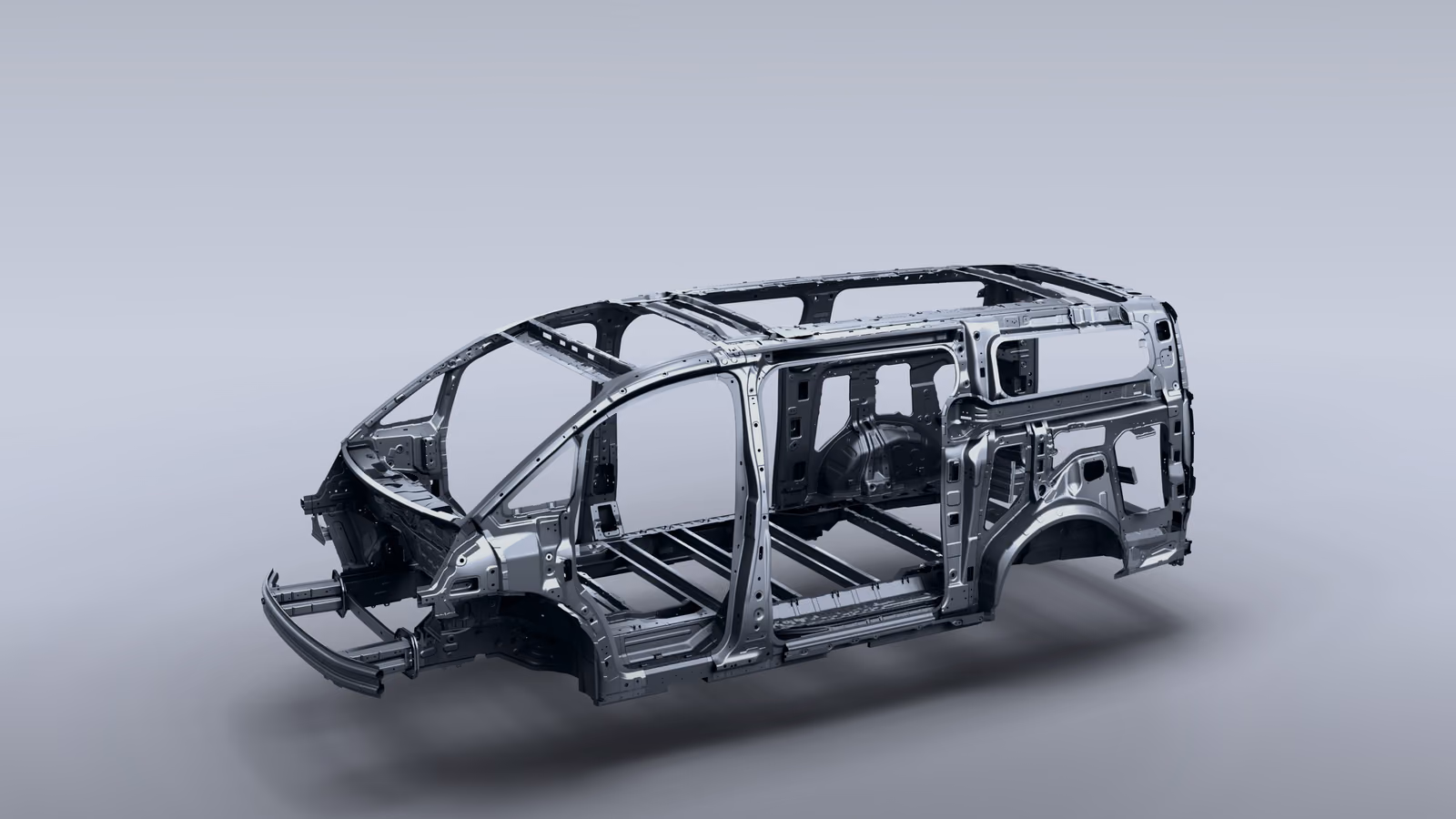 Силовая структура кузова LEVC L380