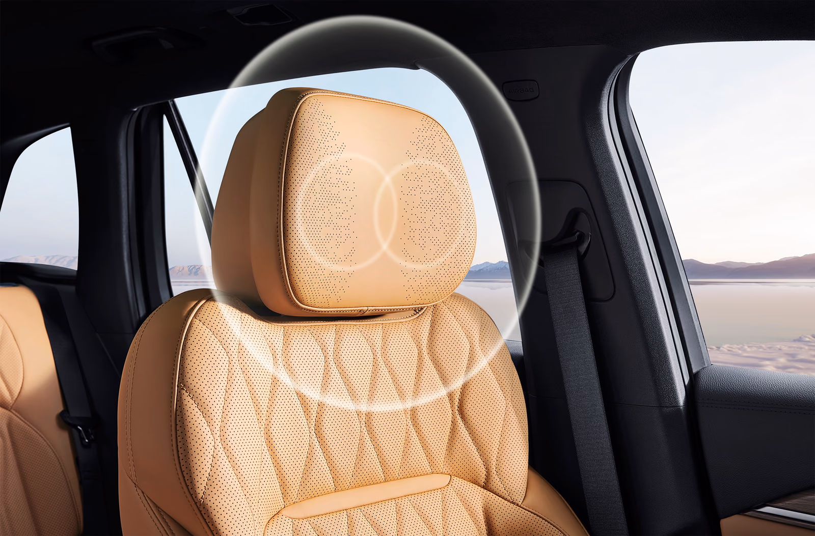 Подголовник кресла Geely Monjaro