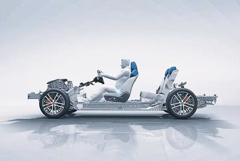Архитектура шасси Geely Preface