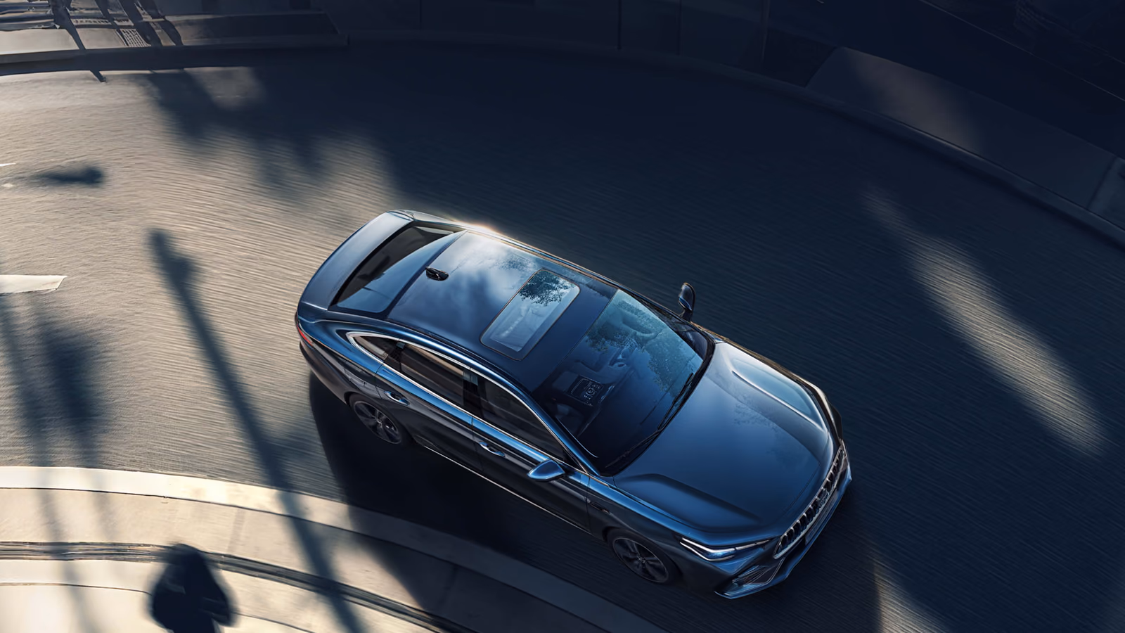 Geely Starshine 6, вид сверху