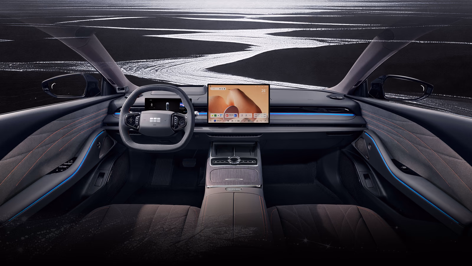 Кокпит Geely Starshine 8