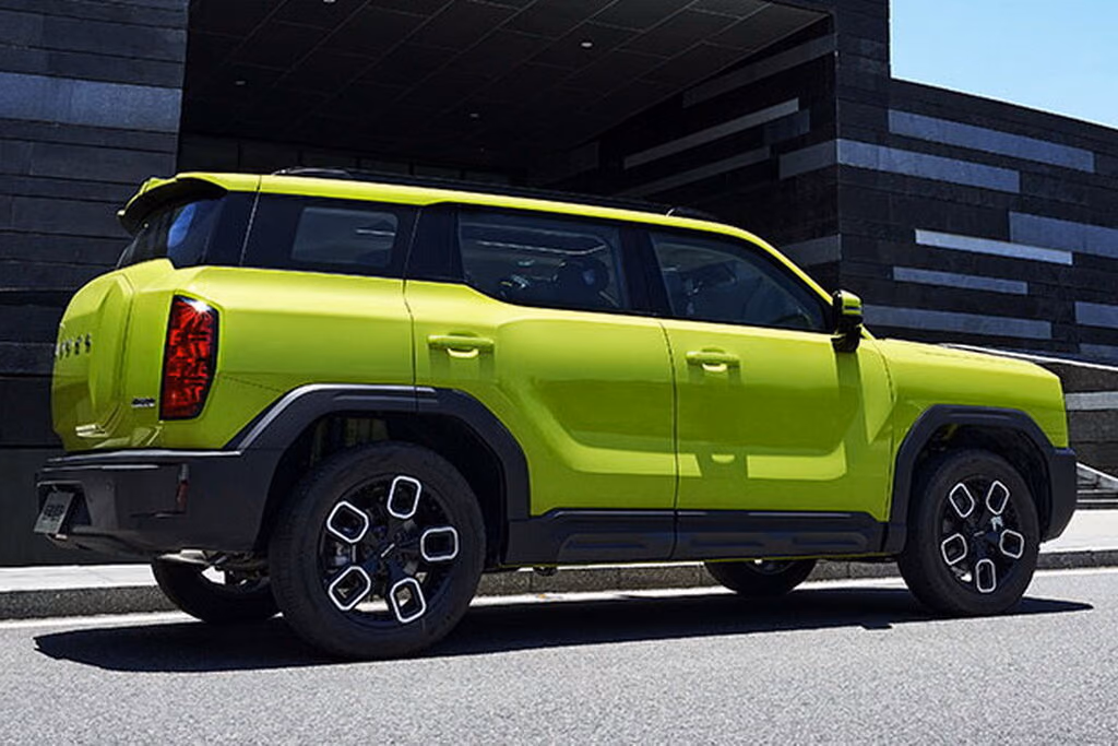 Haval Cool Dog — профиль в зелёном цвете