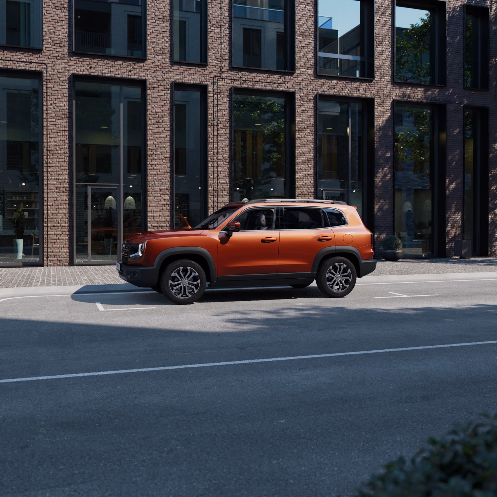 Haval Dargo в профиль